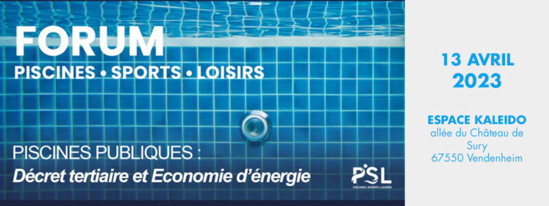 Présence de Gazechim au Forum de la piscine, des sports et loisirs